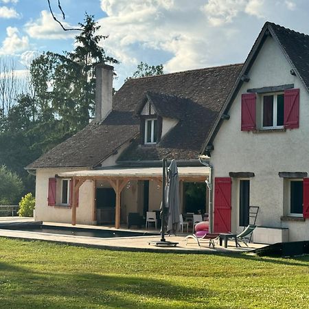 Hotel L'Etang Des 7 Le Controis-en-Sologne Exterior foto