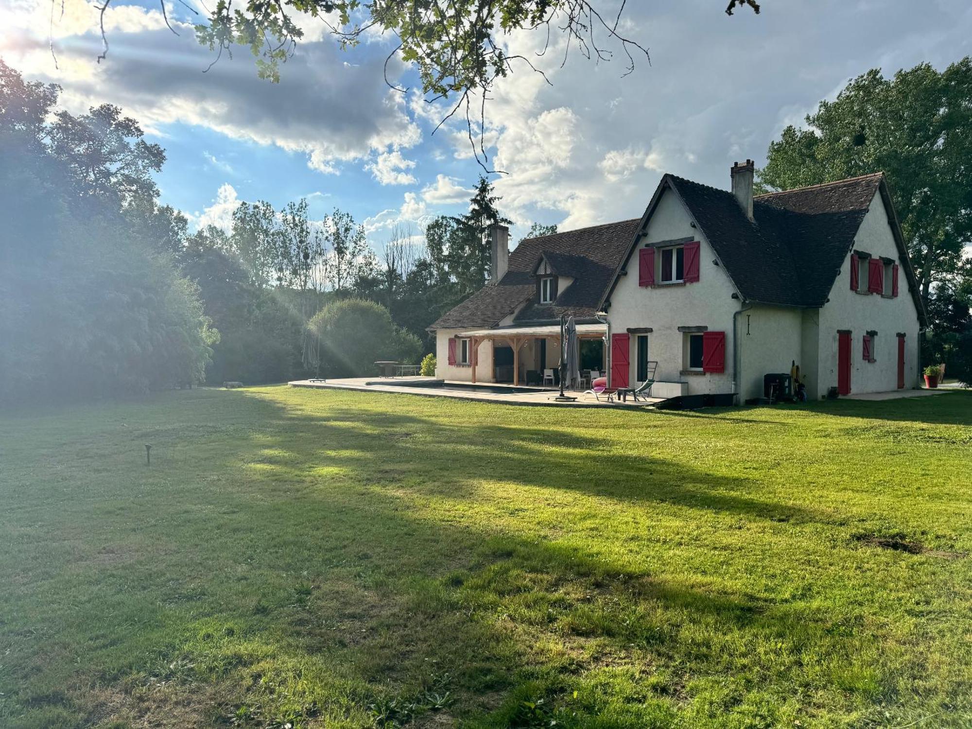 Hotel L'Etang Des 7 Le Controis-en-Sologne Exterior foto
